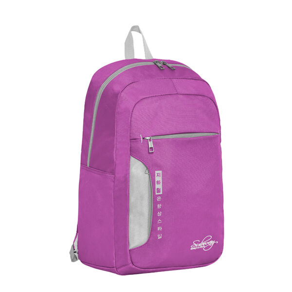 22327 Samping Ungu Subway Backpack “NOURE 22327”